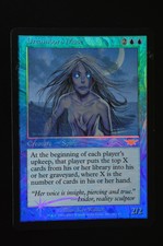 Magic The Gathering MTG DREAMBORN MUSE FOIL Legions MP Moderately Played