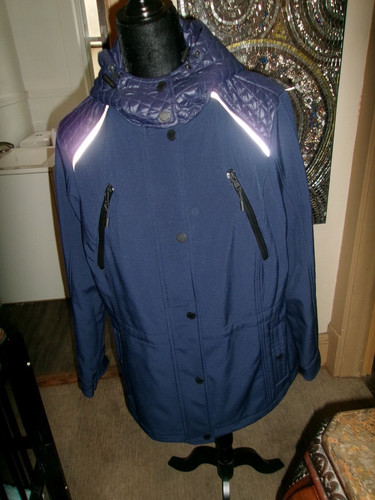 Cappotto donna MICHAEL KORS taglie forti con cappuccio nuovo senza etichette taglia 1X