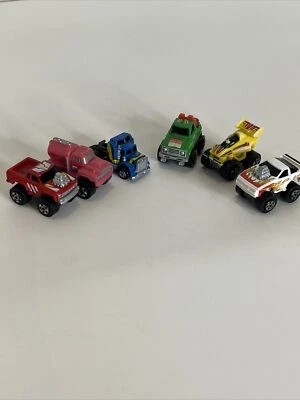 Micro Machines Lot Of 6 Trucks, Road Champs Monster, Kenworth, Suzuki - Image 1 of 4