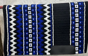 NEW ZEALAND WOOL WESTERN SHOW SADDLE BLANKET PAD NEW 42x34 - Picture 1 of 3