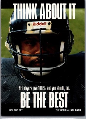 1991 NFL Pro Set - #728 Mike Singletary - Image 1 of 2