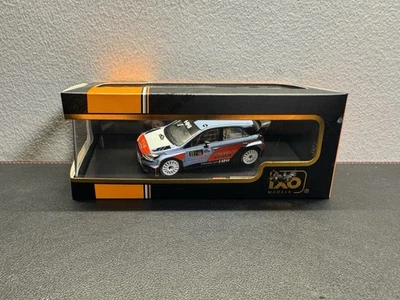 IXO 1/43 HYUNDAI i20 WRC #11 T. Neuville A. Mikkelson 2nd Monza Rally 2017 - Image 1 of 4
