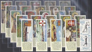 TYPHOO (TEA)-FULL SET- IMPORTANT INDUSTRIES OF BRITISH EMPIRE 1939 (T25 CARDS) - Picture 1 of 4