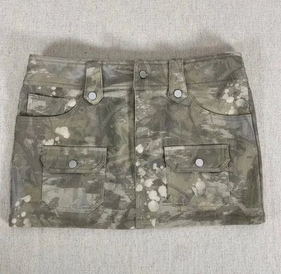 Minifalda Missguided para mujer mediana verde camuflada bolsillos utilitarios nueva con etiquetas Foto 1 de 4