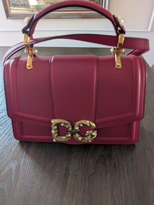 Dolce Gabbana Red Amore Top Handle Bag NWOT Never Used - Image 1 of 4