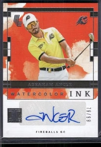 2024 Impeccable Liv Golf Abraham Ancer Watercolor Ink /99 - Picture 1 of 2