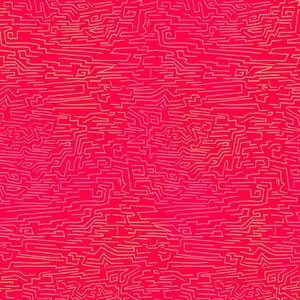 Laurel Burch Fiesta Horses GEO MAZE Light RED Y3414-4 Texture Fabric FQ - 1/4 YD - Picture 1 of 15