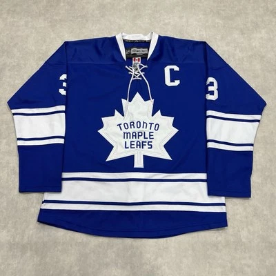 Camiseta Toronto Maple Leafs #3 - Dion Phaneuf - Talla 50 - Parche Capitán Foto 1 de 4