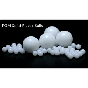Delrin Polyoxymethylene POM Solid White 6.5mm 1000Pcs Plastic Balls * - Picture 1 of 5