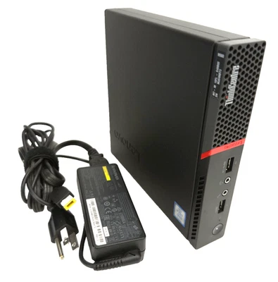 Lenovo ThinkCentre M900 Micro Core i5-6500T 2.50GHz 12GB 128GB SSD Win 10 Pro - Image 1 of 4