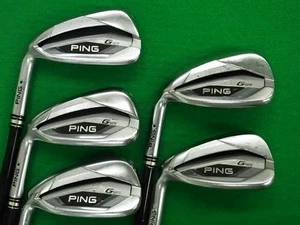 Ping G425 Lefty Iron Set 6-9,Pw 5pc Flex Uni ALTA JCB Slate Graphite - Picture 1 of 6