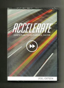 JOEL OSTEEN Accelerate (2000s, 4 CD) BRAND NEW God's Plan To Go Further, Faster - Picture 1 of 2