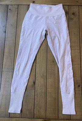 Leggings de salón Alo Yoga Alosoft tiro alto para mujer S púrpura jaspeado ajustados Foto 1 de 4