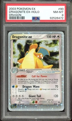 2003 Pokemon EX Dragon Dragonite EX #90 PSA 8 Nm-Mt - Image 1 of 2