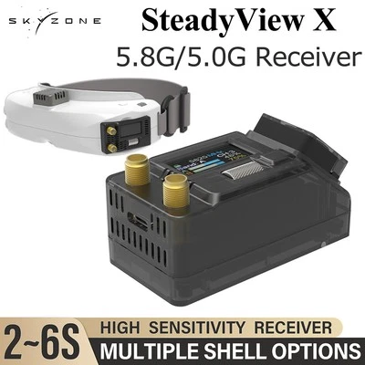 SKYZONE Steadyview X 5/5.8G Receiver Module Multiple Shells For RC FPV Goggles - Image 1 of 4