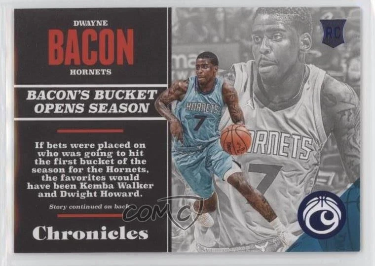 2017-18 Panini Chronicles Rookies Blue /199 Dwayne Bacon #133 Rookie RC - Image 1 of 2