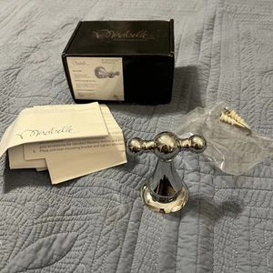 Mirabelle Double Post Robe Hook  MIRSARHCP Bathroom Hardware Chrome - Picture 1 of 16