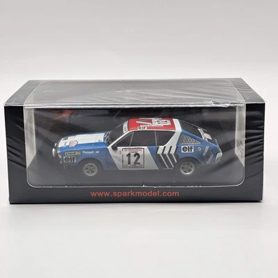 Spark Renault 17 #12 8th Tour de Corse 1974 1/43 Scale S6190 - Image 1 of 4