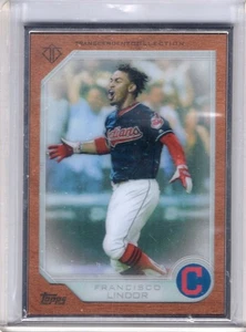 2017 Topps Transcendent Collection Icons FRANCISCO LINDOR Silver Framed 31/87 - Picture 1 of 1