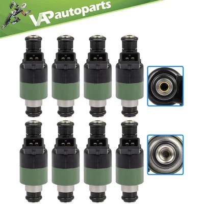 8pcs Fuel Injectors For 1996-2000 Chevrolet C2500 C3500 For GMC C3500 K3500 7.4L - Image 1 of 4