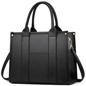 The Tote Bag Crossbody Purses for Women Shoulder Bag Handbags PU Leather Top ... - Picture 1 of 8