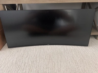 LG UltraGear 34GP83A-B 34" IPS LED Curved 1440p 144hz G-SYNC Monitor - Black - Image 1 of 4