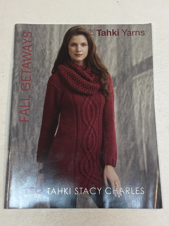 Tahki Yarns Magazine Booklet Hand Knitting Stacy Charles TSC Yarns Fall Getaways - Image 1 of 1