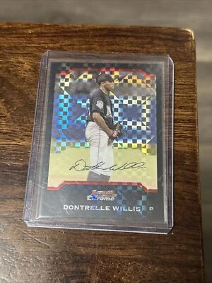 2004 Bowman Chrome Dontrelle Willis Xfractor /172 #54 - Image 1 of 2