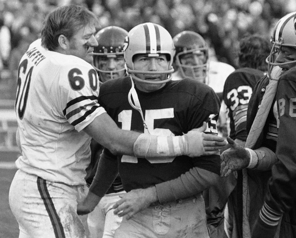 Foto 8x10 de los Green Bay Packers Bart Starr NFL fútbol americano impresión #12 Foto 1 de 1