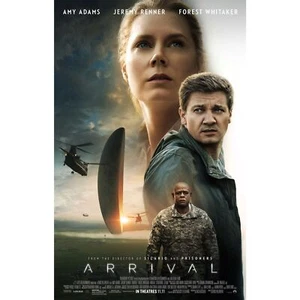 Arrival Original Movie Poster 40"x27" Theatrical Release Amy Adams Jeremy Renner - Picture 1 of 2