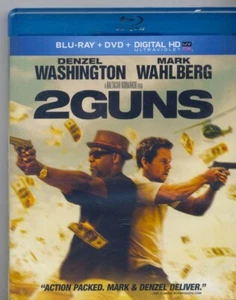 2GUNS BLU-RAY, LIKE NEW, DENZEL & WAHLBERG! ACTION PACKED! - Imagen 1 de 2