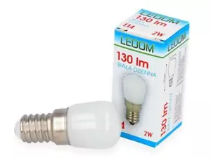 5x LED bulbs E14 220-240V 2W 130lm 4000K neutral white, LEDOM - Picture 1 of 1