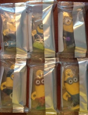 New Sealed MINIONS  in the city - GENERAL MILLS CEREAL PROMO TOY - Set of 6 - Image 1 of 2