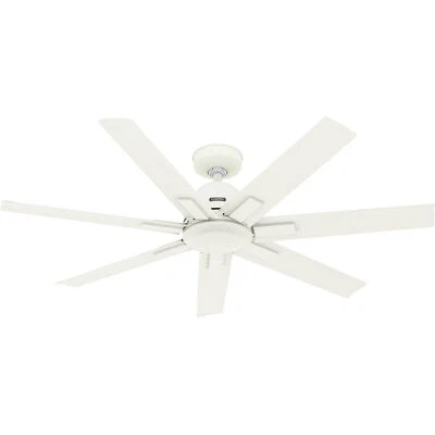 Dc Ceiling Fan with Remote Control Sahira White Energy-Saving Fan Eco Motor - Image 1 of 4