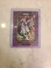 2022 Panini Prizm #346 Jerome Ford Purple Power /49 Rookie Card Cleveland Browns