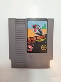MACH RIDER - Nintendo NES Authentic Game, Tested & Working, 5 Screw