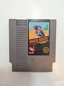 MACH RIDER - Nintendo NES Authentic Game, Tested & Working, 5 Screw - Picture 1 of 3