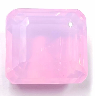 Bi-Color Opal Transparent 210 Ct Ethiopian Emerald Cut Certified Loose Gemstone - Image 1 of 4
