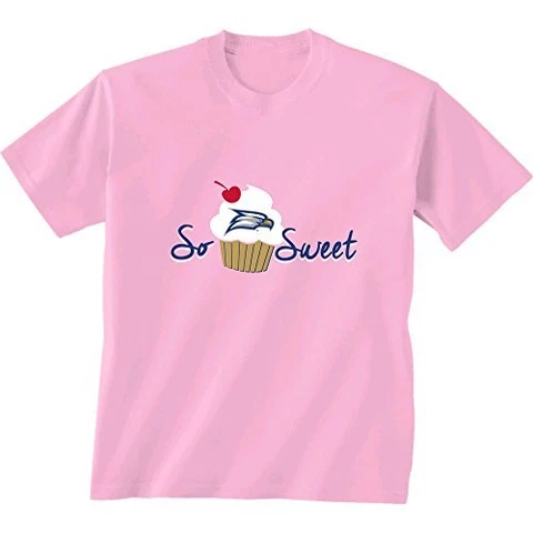 NCAA Georgia Southern Eagles Kids Cupcake Short Sleeve Tee, 2T, Pink Cover
