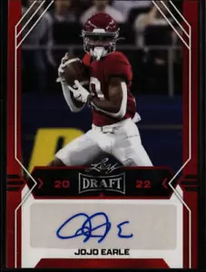 2022 Leaf Draft #BA-JE1 Jojo Earle Autographs C446 - Picture 1 of 2