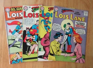 4 High/Higher Grade LOIS LANE: #52, 54, 55 +80-Pg Giant #14 *Shaffenberger Art!* - Picture 1 of 10