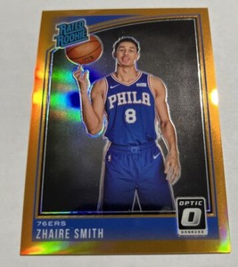 ZHAIRE SMITH 2018/19 DONRUSS OPTIC #154 RATED ROOKIE ORANGE PRIZM # 133/199