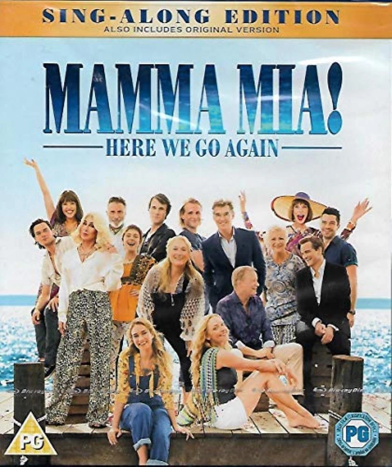 Mamma Mia! Here We Go Again Blu-ray Amanda Seyfried (2018) - Image 1 of 1