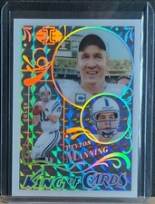 2022 Illusions Peyton Manning | King of Cards | Mosaic SSP | Case Hit #KC-11