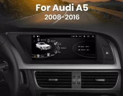 RADIO 2 DIN 8.8" PER AUDI A5 ANDROID BLUETOOTH USB GPS NAVIGATORE WI-FI 4G - Immagine 1 di 4