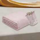 # Heizdecke, maschinenwaschbar, beheizter Schal für drinnen und draußen (Rosa)