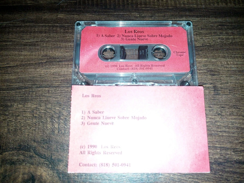 Los Reos - Demo Cassette Tape (1990) - Image 1 of 1