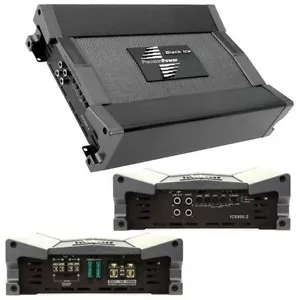 NUOVO Amplificatore Audio Auto Precision Power PPI ICE800.2 Black Ice 2 Canali 130Wx2 - Foto 1 di 1