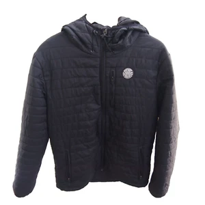 Rip Curl Mick Fanning collection men's black puffer jacket Sz. M - Picture 1 of 8