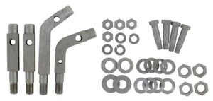 Foot Board MOUNTING BRACKETS & PIVOT BOLTS for 1936 - 1954 Harley Knuckle UL Pan - Picture 1 of 3